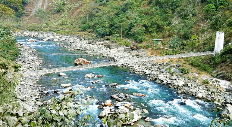 Singshore Bridge Pelling